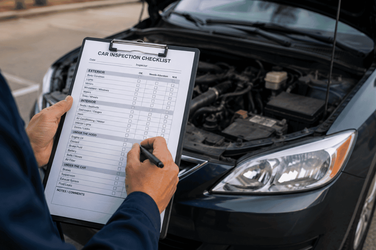 car inspection checklist