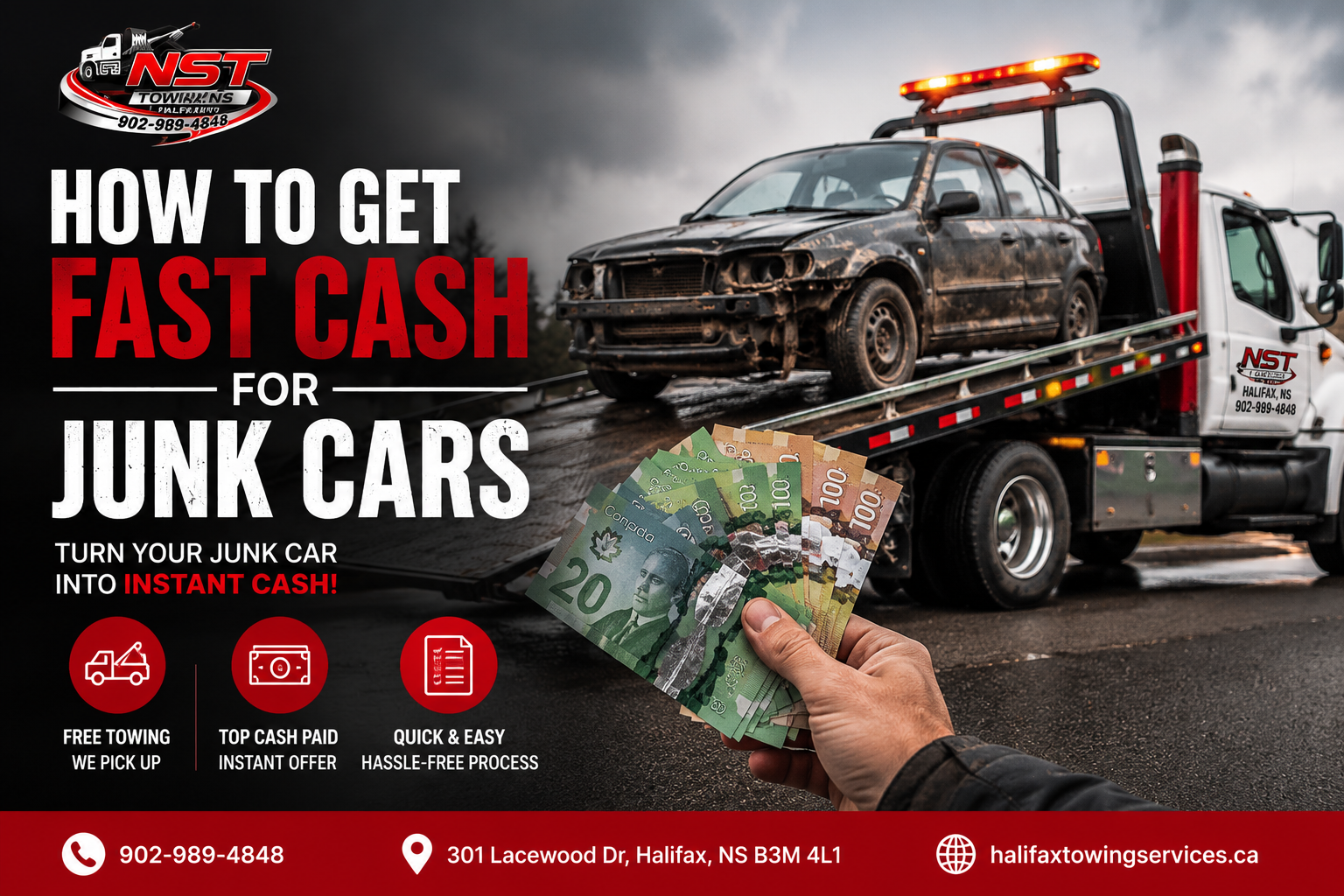 junk car towing