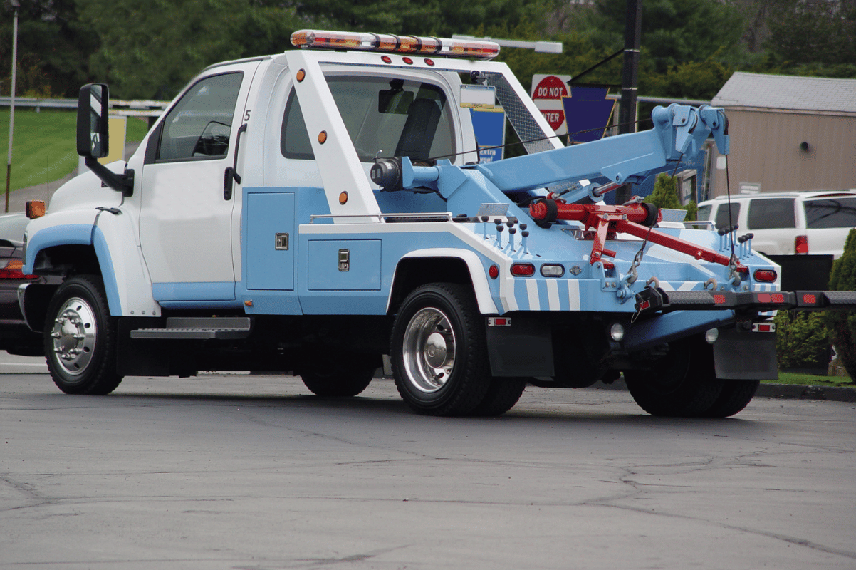 Boom Tow Truck
