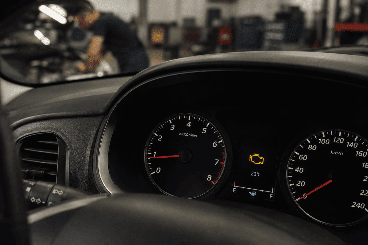 check engine light dashboard car mechanic