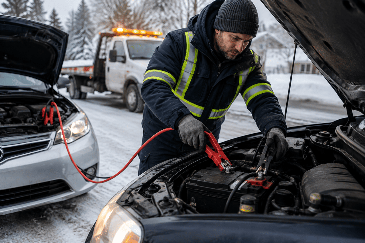 checking car battery
